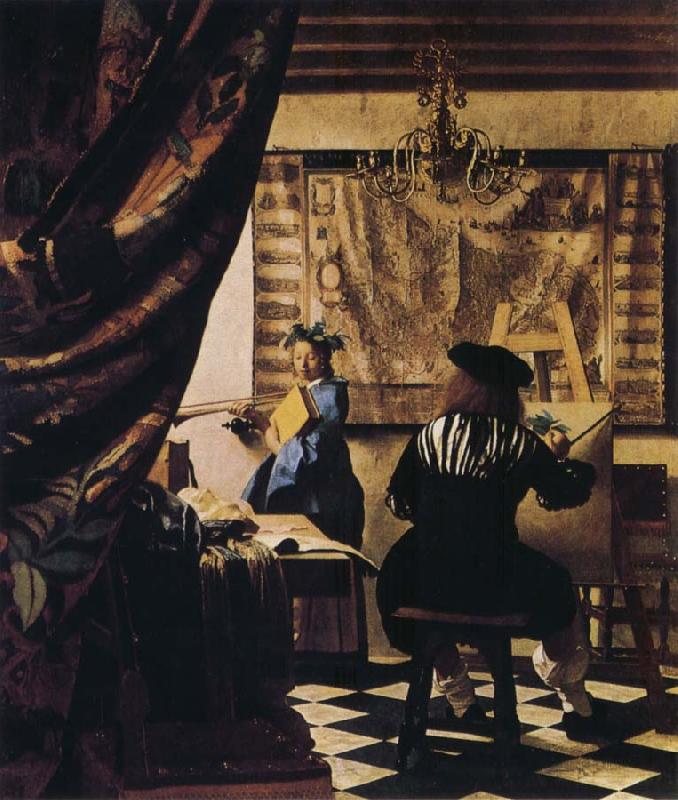 Jan Vermeer Allegory of Painting